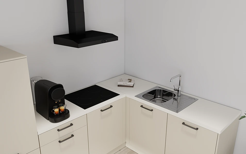Nobilia SPA Cuisine d'angle 295 cm x 185 cm nobi smart Base Coohom 2