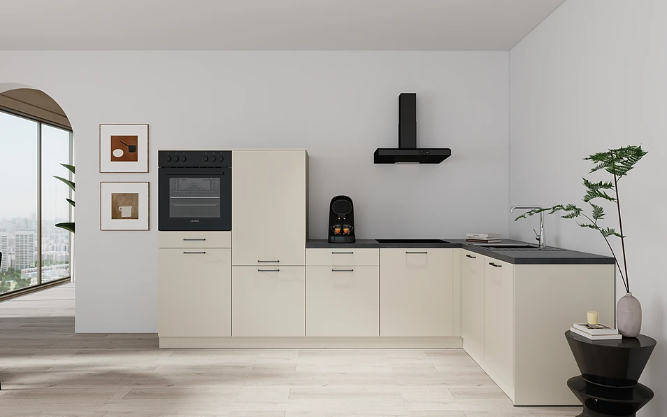 Nobilia SPA Hoekkeuken 295 cm x 185 cm nobi smart Basis Coohom 0