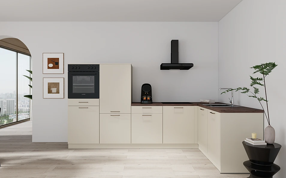 Nobilia SPA Hoekkeuken 295 cm x 185 cm nobi smart Basis Coohom 0
