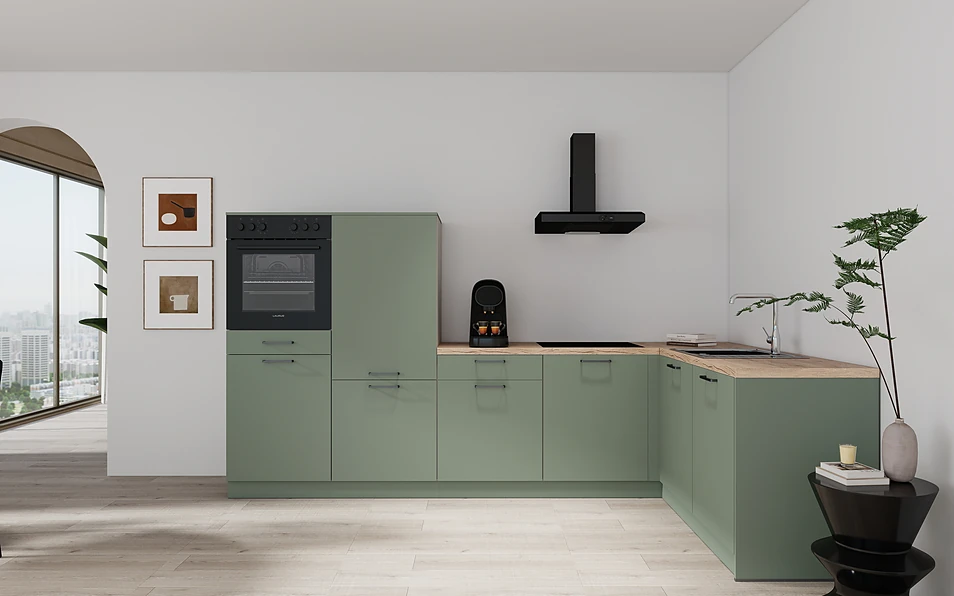 Nobilia SPA Eckküche 295 cm x 185 cm nobi smart Basis Coohom 0