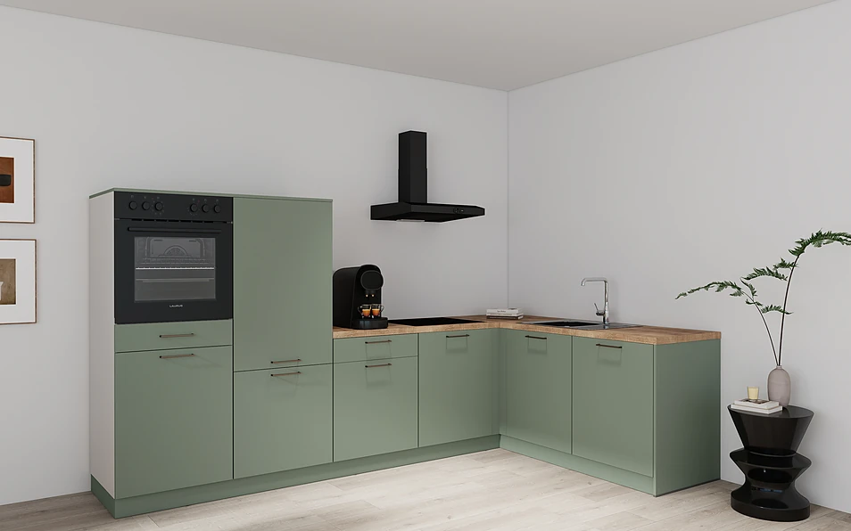 Nobilia SPA Hoekkeuken 295 cm x 185 cm nobi smart Basis Coohom 1