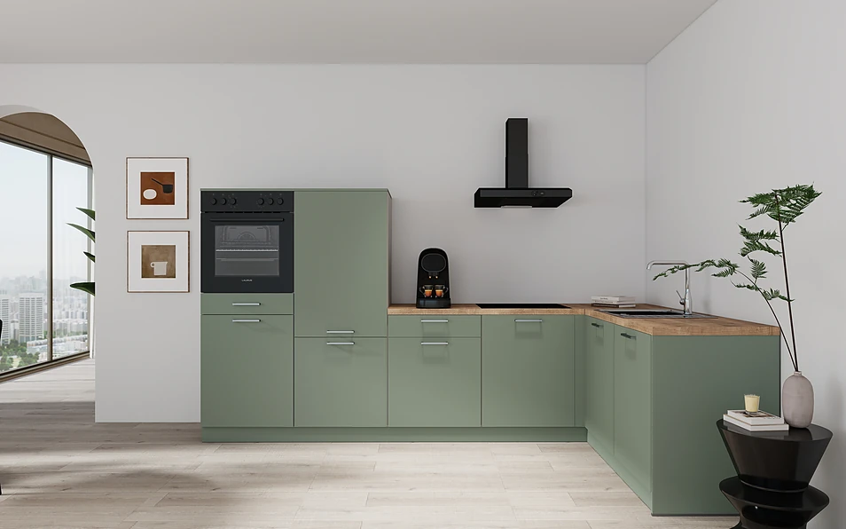 Nobilia SPA Hoekkeuken 295 cm x 185 cm nobi smart Basis Coohom 0