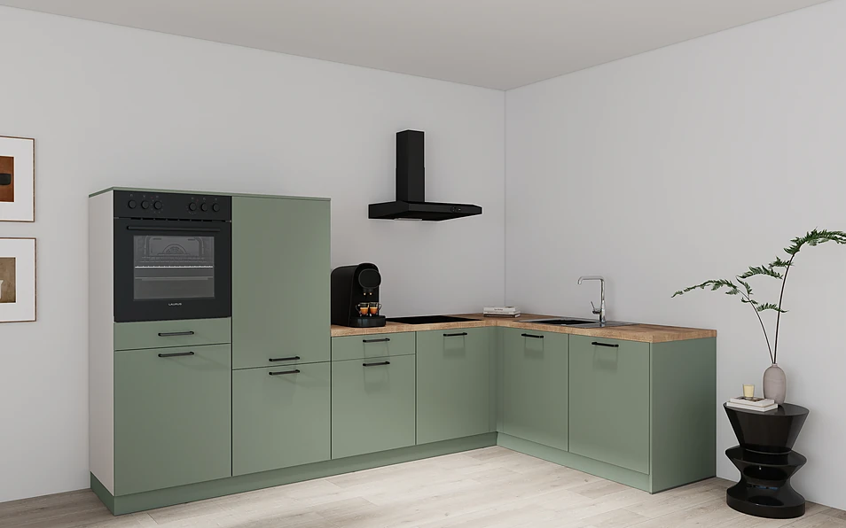 Nobilia SPA Eckküche 295 cm x 185 cm nobi smart Basis KPS.MAX web 1