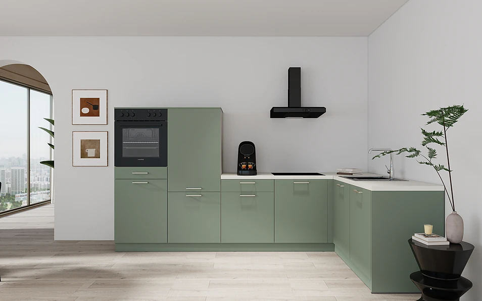 Nobilia SPA Hoekkeuken 295 cm x 185 cm nobi smart Basis Coohom 0