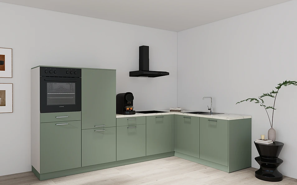 Nobilia SPA Cuisine d'angle 295 cm x 185 cm nobi smart Base Coohom 1