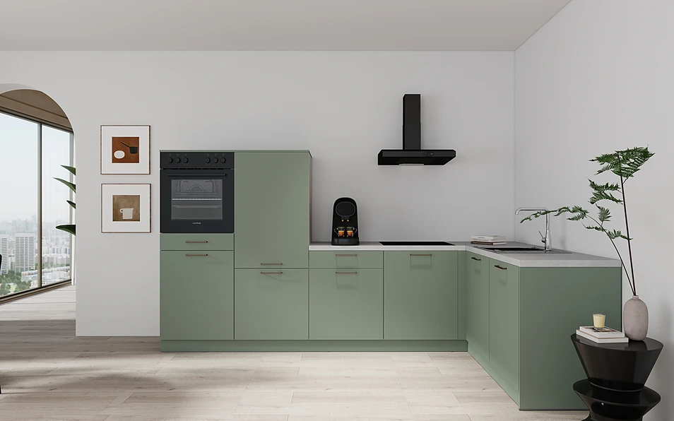 Nobilia SPA Eckküche 295 cm x 185 cm nobi smart Basis KPS.MAX web 0