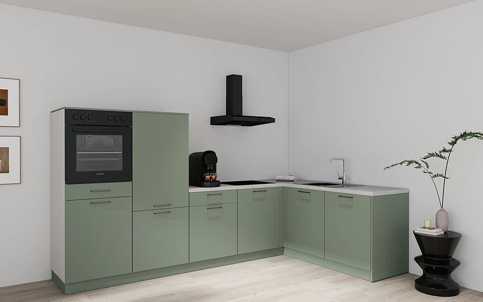 Nobilia SPA Eckküche 295 cm x 185 cm nobi smart Basis KPS.MAX web 1