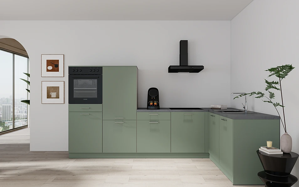Nobilia SPA Hoekkeuken 295 cm x 185 cm nobi smart Basis Coohom 0