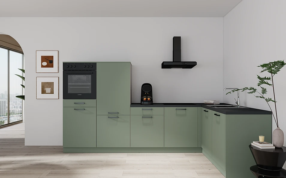 Nobilia SPA Eckküche 295 cm x 185 cm nobi smart Basis Coohom 0