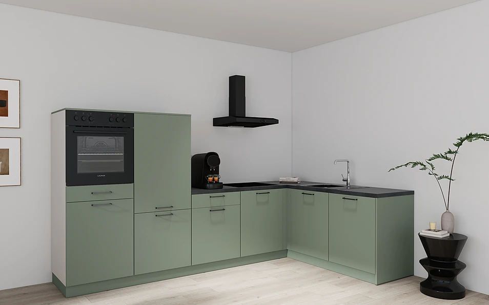 Nobilia SPA Hoekkeuken 295 cm x 185 cm nobi smart Basis Coohom 1