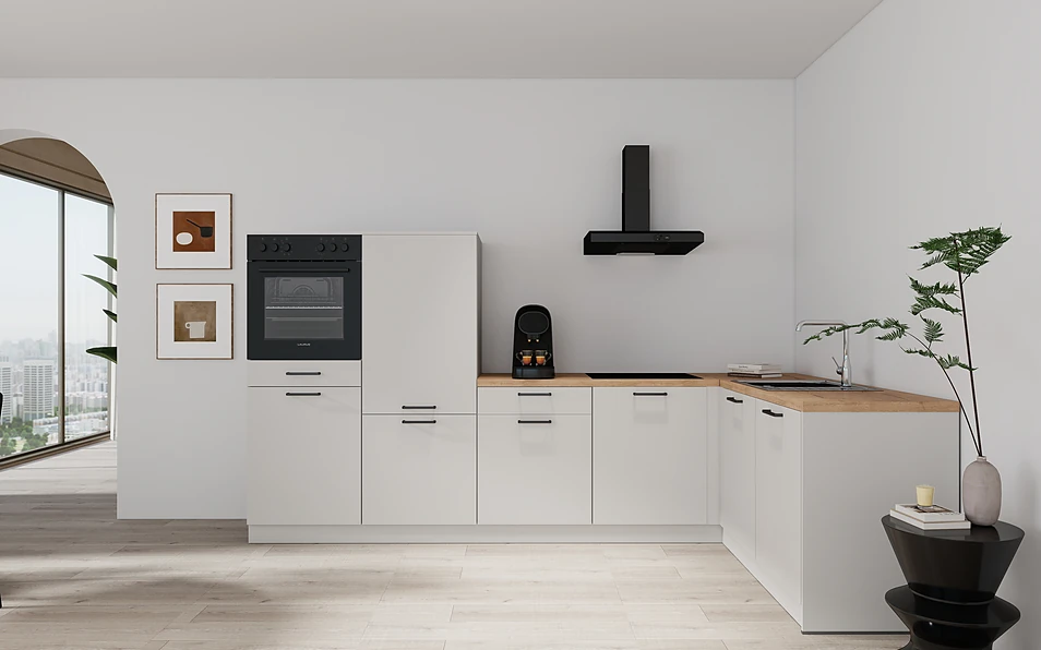 Nobilia SPA Hoekkeuken 295 cm x 185 cm nobi smart Basis Coohom 0