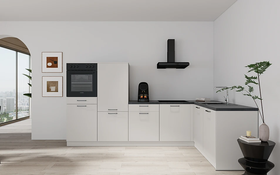 Nobilia SPA Eckküche 295 cm x 185 cm nobi smart Basis Coohom 0