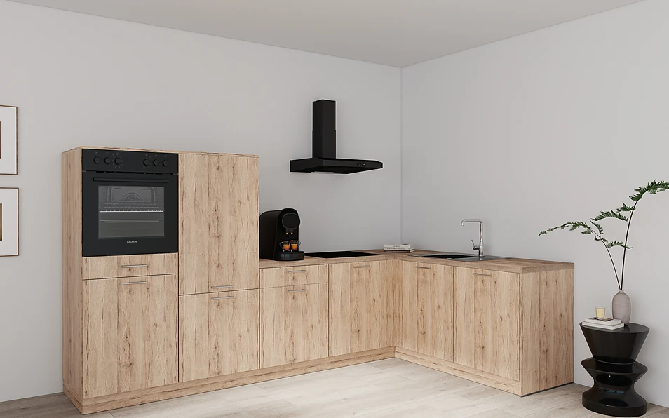 Nobilia SPA Hoekkeuken 295 cm x 185 cm nobi smart Basis Coohom 1