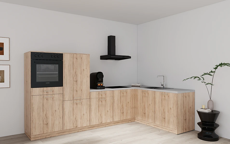 Nobilia SPA Hoekkeuken 295 cm x 185 cm nobi smart Basis Coohom 1