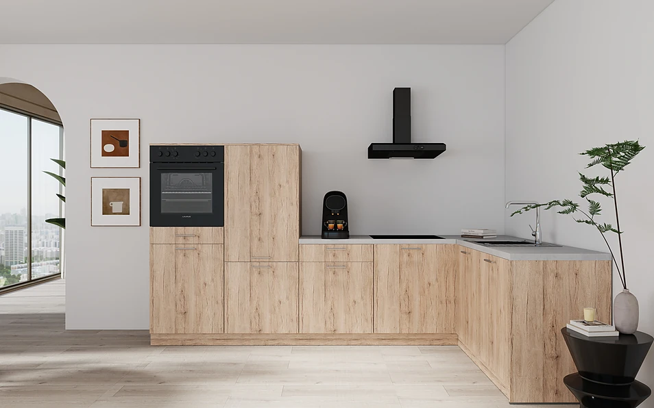 Nobilia SPA Eckküche 295 cm x 185 cm nobi smart Basis Coohom 0
