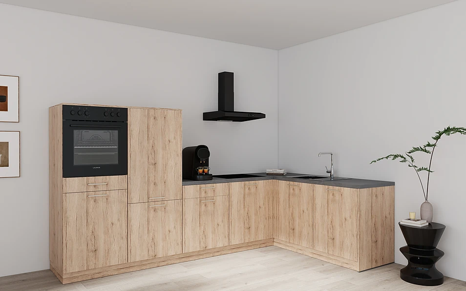Nobilia SPA Eckküche 295 cm x 185 cm nobi smart Basis Coohom 1