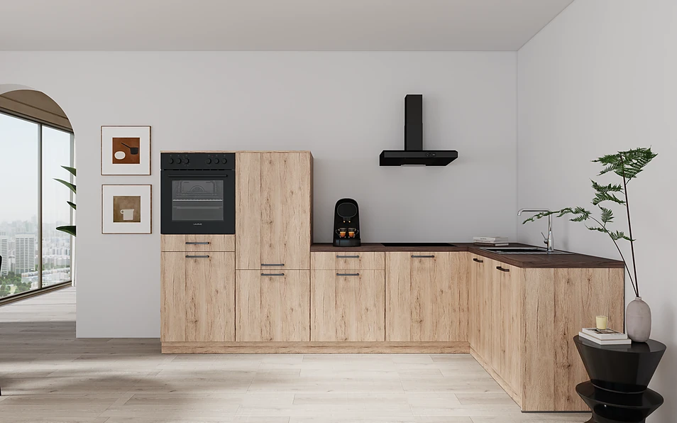 Nobilia SPA Eckküche 295 cm x 185 cm nobi smart Basis KPS.MAX web 0