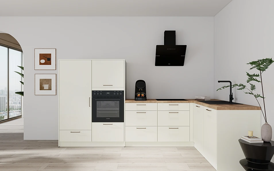 Nobilia SPA Hoekkeuken 299 cm x 187 cm nobi smart Comfort Coohom 0