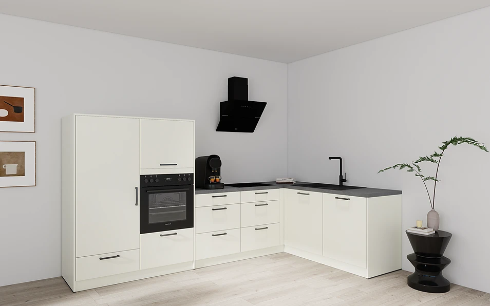 Nobilia SPA Eckküche 299 cm x 187 cm nobi smart Komfort KPS.MAX web 1