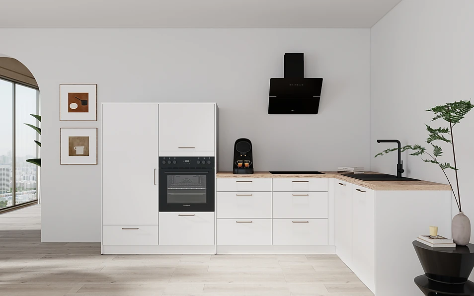Nobilia SPA Hoekkeuken 299 cm x 187 cm nobi smart Comfort Coohom 0