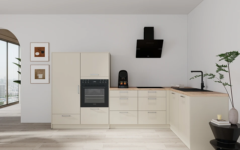Nobilia SPA Eckküche 299 cm x 187 cm nobi smart Komfort KPS.MAX web 0