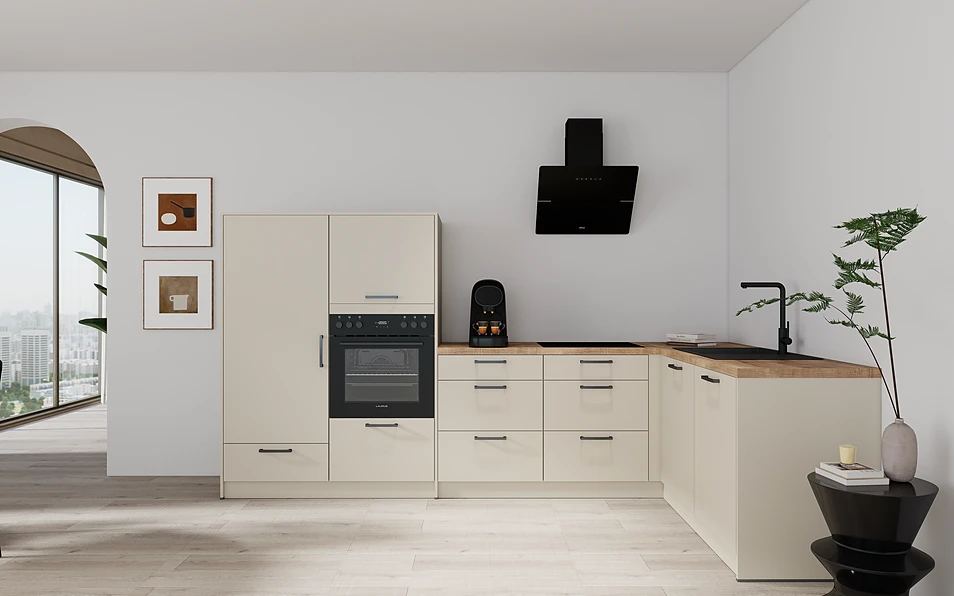 Nobilia SPA Hoekkeuken 299 cm x 187 cm nobi smart Comfort Coohom 0