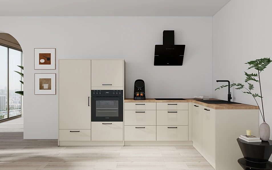 Nobilia SPA Hoekkeuken 299 cm x 187 cm nobi smart Comfort Coohom 0