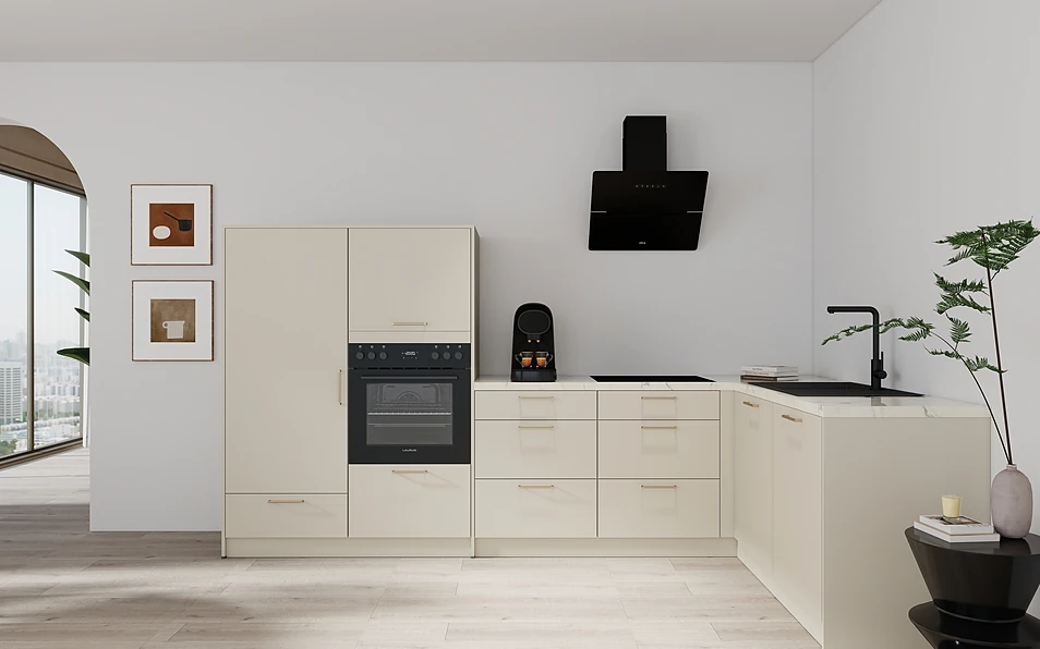 Nobilia SPA Hoekkeuken 299 cm x 187 cm nobi smart Comfort Coohom 0
