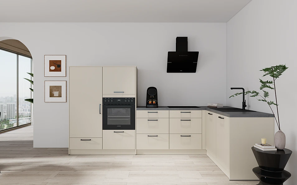 Nobilia SPA Eckküche 299 cm x 187 cm nobi smart Komfort KPS.MAX web 0