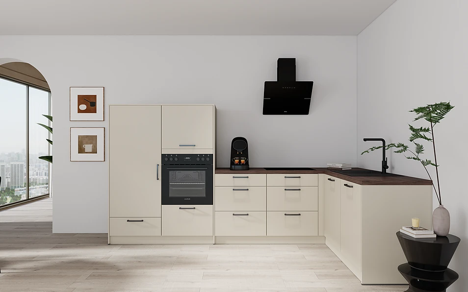 Nobilia SPA Hoekkeuken 299 cm x 187 cm nobi smart Comfort Coohom 0
