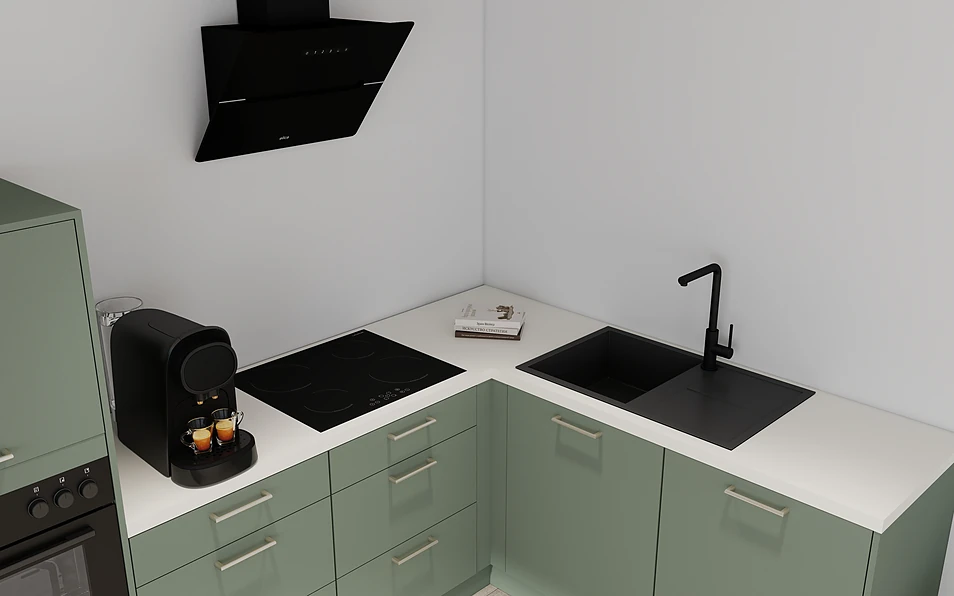 Nobilia SPA Cuisine d'angle 299 cm x 187 cm nobi smart Confort Coohom 2