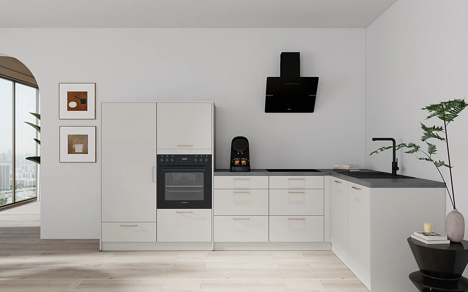 Nobilia SPA Hoekkeuken 299 cm x 187 cm nobi smart Comfort Coohom 0