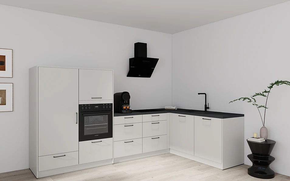 Nobilia SPA Eckküche 299 cm x 187 cm nobi smart Komfort KPS.MAX web 1