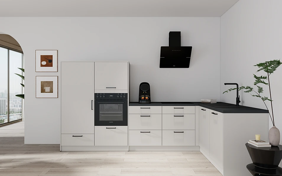 Nobilia SPA Hoekkeuken 299 cm x 187 cm nobi smart Comfort Coohom 0
