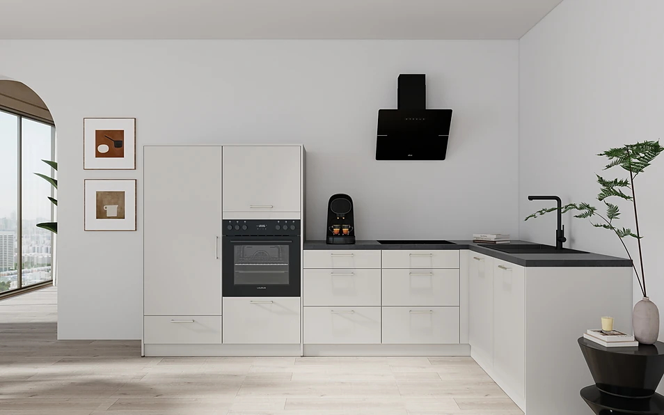 Nobilia SPA Hoekkeuken 299 cm x 187 cm nobi smart Comfort Coohom 0