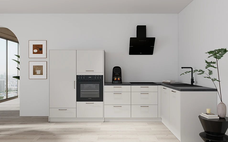 Nobilia SPA Hoekkeuken 299 cm x 187 cm nobi smart Comfort Coohom 0