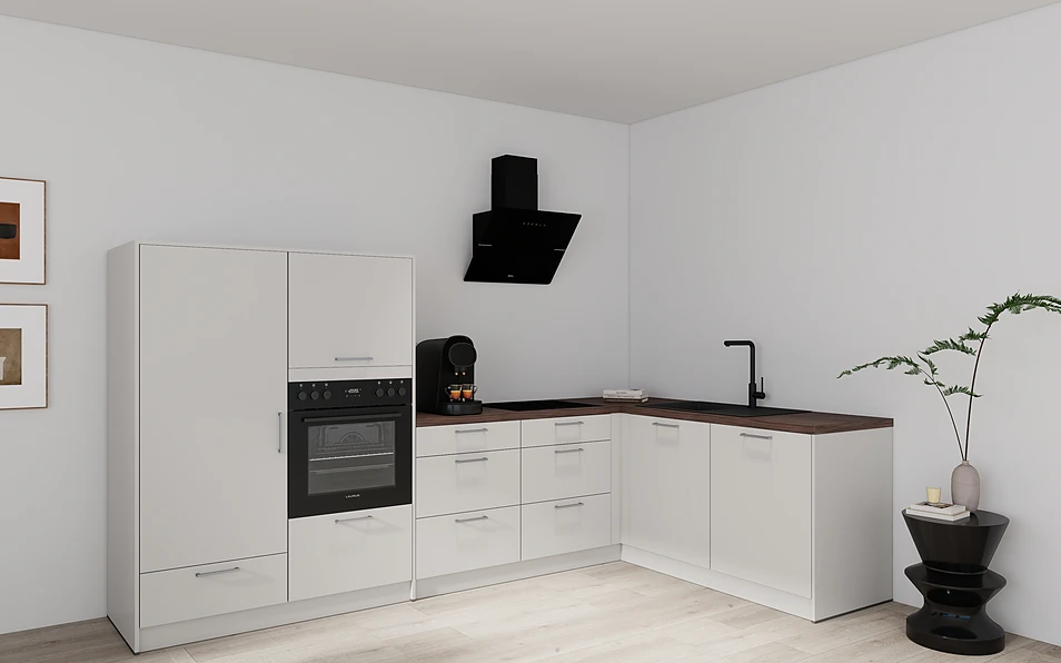 Nobilia SPA Eckküche 299 cm x 187 cm nobi smart Komfort KPS.MAX web 1