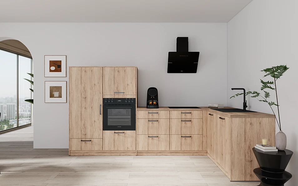 Nobilia SPA Hoekkeuken 299 cm x 187 cm nobi smart Comfort Coohom 0
