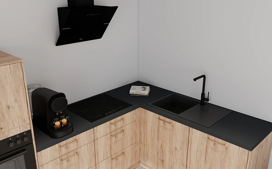 Nobilia SPA Hoekkeuken 299 cm x 187 cm nobi smart Comfort Coohom 2