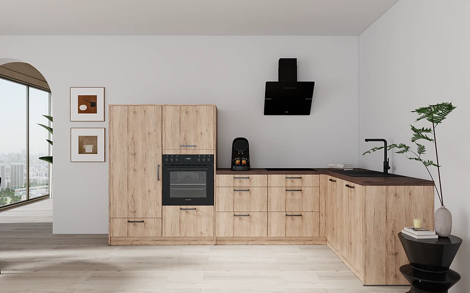 Nobilia SPA Hoekkeuken 299 cm x 187 cm nobi smart Comfort Coohom 0