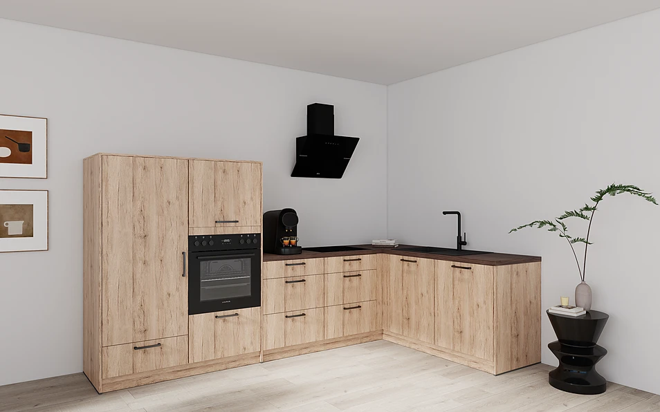 Nobilia SPA Hoekkeuken 299 cm x 187 cm nobi smart Comfort Coohom 1