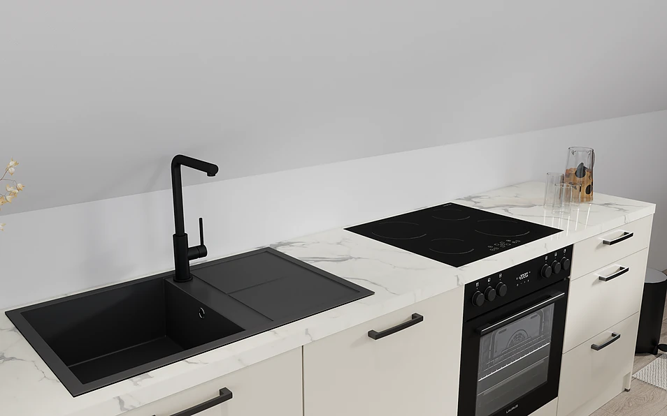 Nobilia SPA Küchenzeile 304 cm nobi smart Komfort Coohom 2