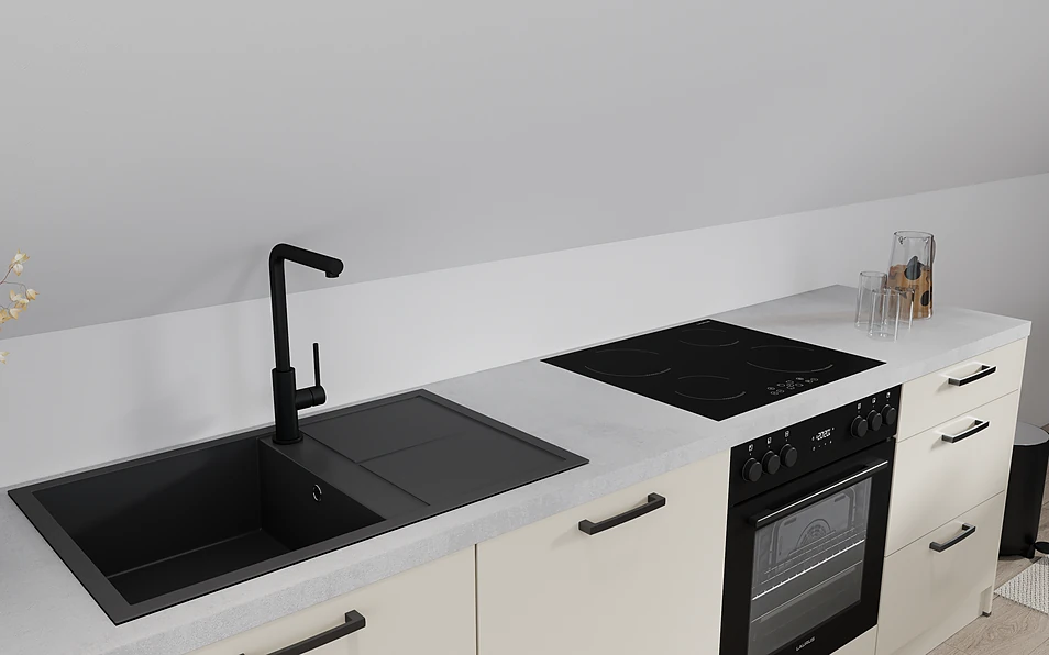 Nobilia SPA Küchenzeile 304 cm nobi smart Komfort KPS.MAX web 2