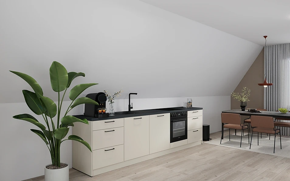 Nobilia SPA Küchenzeile 304 cm nobi smart Komfort KPS.MAX web 1