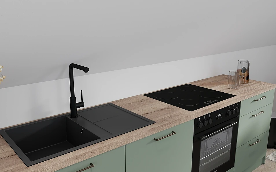 Nobilia SPA Küchenzeile 304 cm nobi smart Komfort KPS.MAX web 2