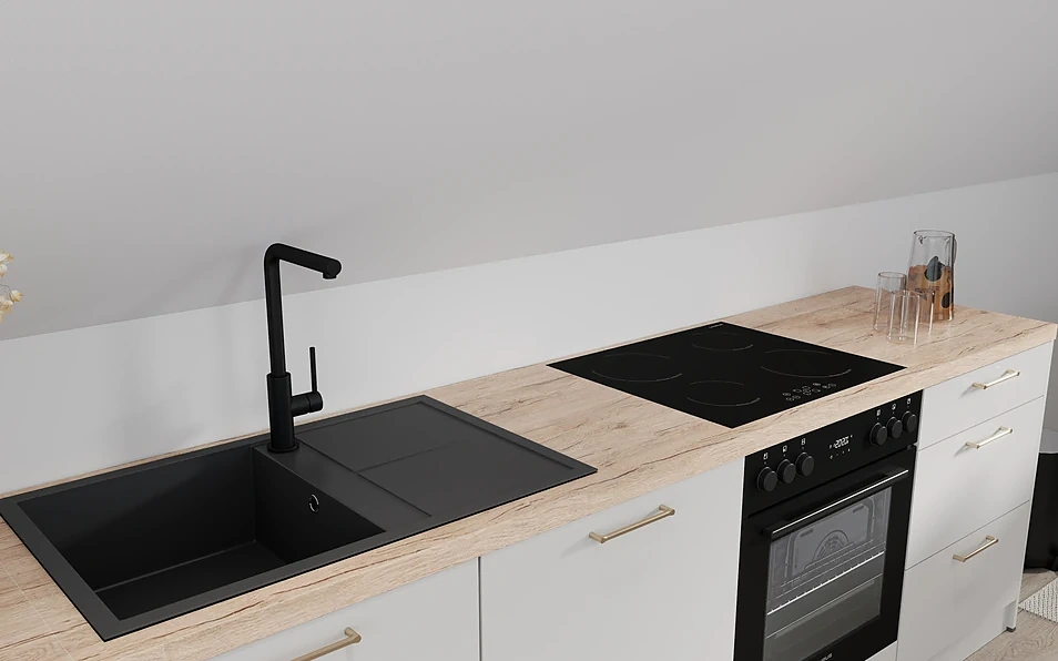Nobilia SPA Küchenzeile 304 cm nobi smart Komfort KPS.MAX web 2
