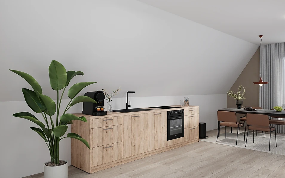 Nobilia SPA Küchenzeile 304 cm nobi smart Komfort KPS.MAX web 1
