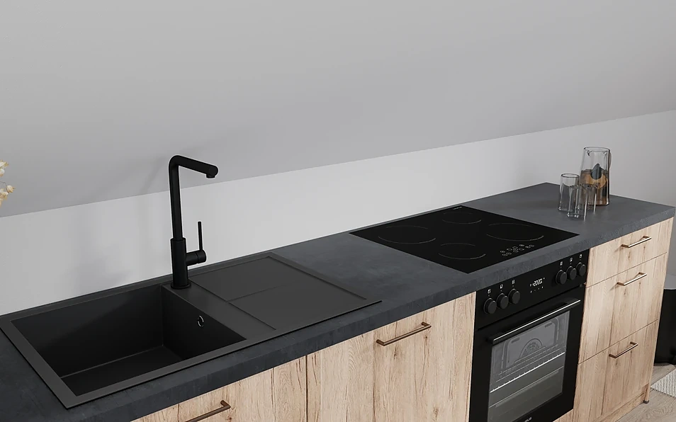 Nobilia SPA Küchenzeile 304 cm nobi smart Komfort KPS.MAX web 2