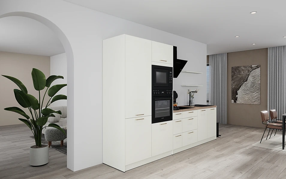 Nobilia SPA Küchenzeile 313 cm nobi smart Komfort KPS.MAX web 1