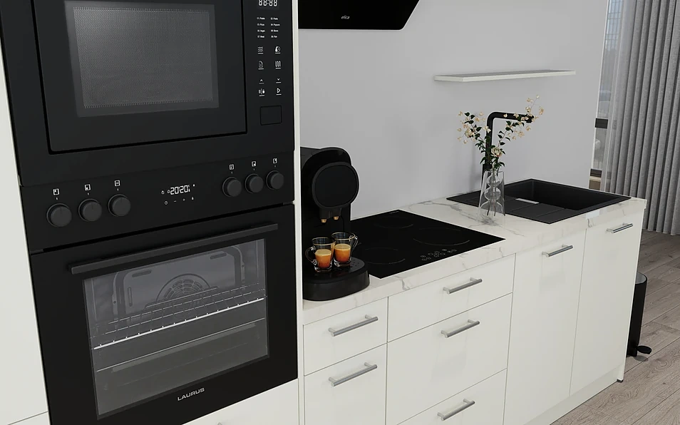Nobilia SPA Cuisine linéaire 313 cm nobi smart Confort KPS.MAX web 2